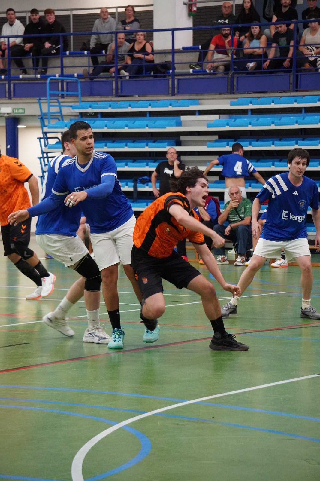 Partido del primer equipo de balonmano